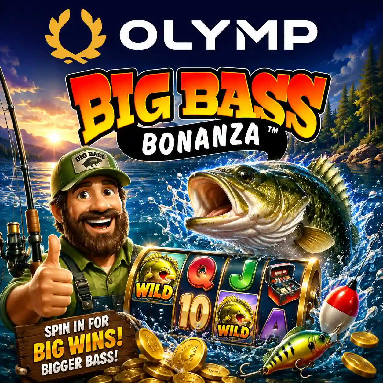 Big Bass Bonanza — слот от Pragmatic Play